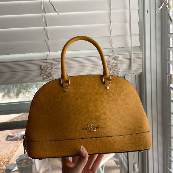 Coach Bags Mustard Yellow Coach Bag Poshmark